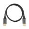  DisplayPort 1.4 Hane - DisplayPort 1.4 Hane 8K 60Hz 1m Kabel Svart
