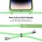  iPhone 15 Pro Skal Silikon Med Snodd Matcha Green