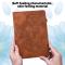  iPad Mini 2024/2021 Fodral Mandala Flower Case Stand Brun