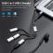  3in1 60W USB-C - 3x USB-C Hona Adapter Silver