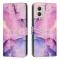  Motorola Moto G73 5G Fodral Marmor Lila