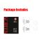 HAT PRINCE HAT PRINCE 2-PACK Transparent Skärmskydd Galaxy Watch3 41 mm (SM-R850)