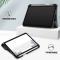  iPad Mini 2024/2021 Fodral Tri-Fold Med Pennhållare Svart
