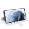  Samsung Galaxy S21 FE Fodral Solid Läder Vit