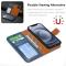  iPhone 15 Plus 2in1 Magnet Fodral Crazy Horse Blå