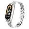  Xiaomi Smart Band 8 Lyxigt Metallarmband Silver