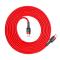 BASEUS BASEUS 60W 2m Type-C PD Flätad Nylon Kabel - Röd