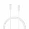 MOMAX MOMAX 3A 1m Type-C - Type-C Laddningskabel - Vit