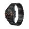  Lyxigt Metallarmband I Rostfritt Stål - Svart (22 mm)