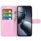  Xiaomi 15T Pro Fodral Litchi Läder Ljus Rosa