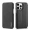 LC.IMEEKE LC.IMEEKE iPhone 14 Pro Fodral Slim Flip Svart