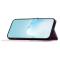  iPhone 15 Plus Fodral Silk Textur Med Snodd Lila
