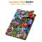  Lenovo Idea Tab Fodral Tri-Fold Graffiti