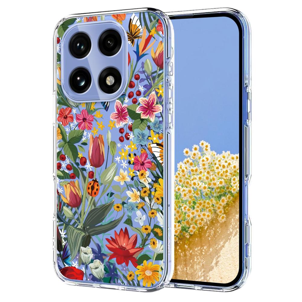  OnePlus 15 Skal TPU Med Tryck Blommor