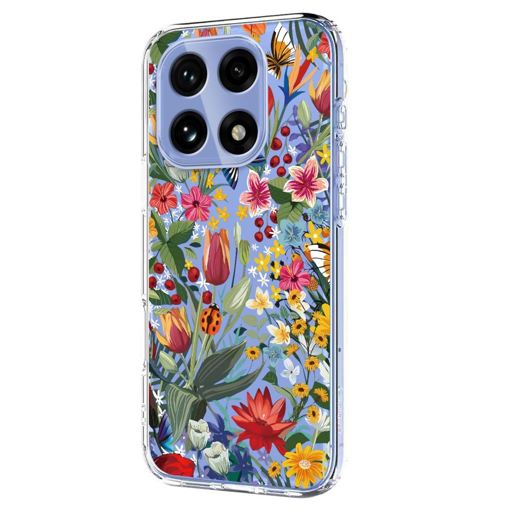  OnePlus 15 Skal TPU Med Tryck Blommor