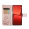  Xiaomi 13 5G Fodral Med Blommigt Tryck Roséguld