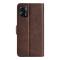  Motorola Moto G73 5G Fodral Magnetisk Stängning Brun
