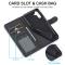 LC.IMEEKE LC.IMEEKE Samsung Galaxy A24 5G Fodral Läder Svart