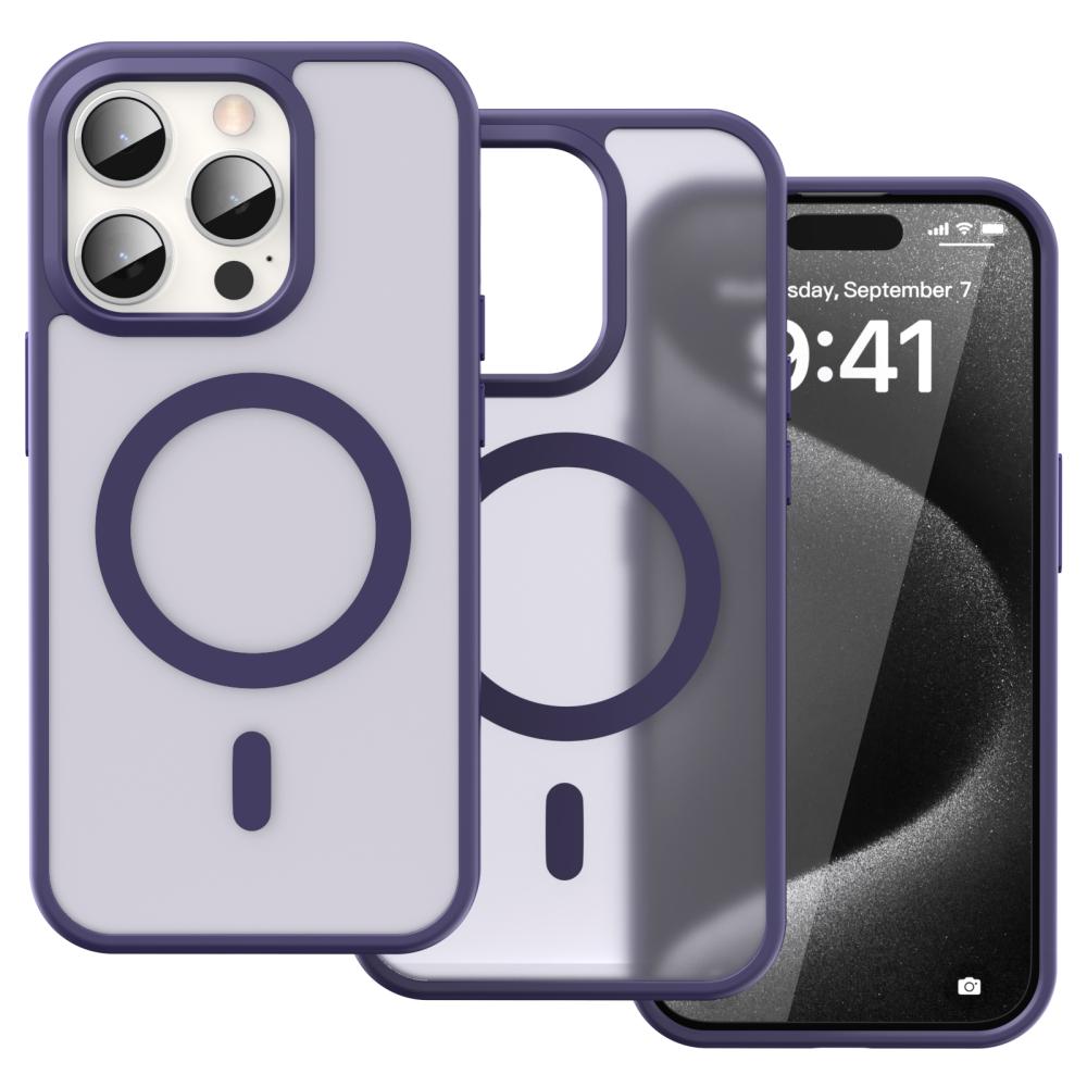 ColorPop ColorPop iPhone 15 Pro Skal CH MagSafe Matt Lila
