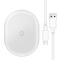 BASEUS Baseus Cobble 15W Qi Laddare + 1m USB-C Kabel - Vit