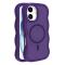  iPhone 16 Skal MagSafe Wavy Matt Lila