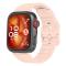 KALEBOL KALEBOL Huawei Watch Fit 4 Pro/4/3 Armband Wave Silikon Rosa