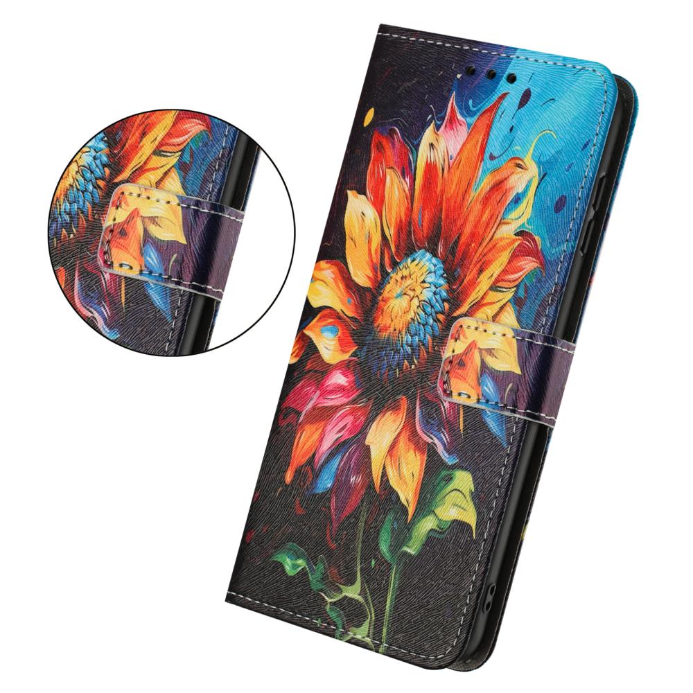 Samsung Galaxy A27 5G Fodral Läder Solros