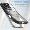  iPhone 16 Pro Max Skal MagSafe Hybrid Kolfiber Textur Svart