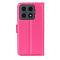  Xiaomi 15T Pro Fodral Litchi Läder Rosa