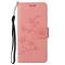  Samsung Galaxy S23 Plus Fodral Med Tryck Rosa