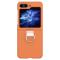  Galaxy Z Flip 6 / 7 FE Skal Skin Touch Ringhållare Orange
