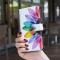  Google Pixel 11/11 Pro Fodral Läder Med Tryck Blomma