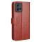  Motorola Edge 30 Fusion 5G Fodral Crazy Horse Läder Brun