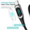ESSAGER ESSAGER 1m 100W USB-C - USB-C LED Snabbladdning Svart