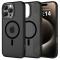 Tech-Protect Tech-Protect iPhone 16 Pro Skal MagSafe MagEdge Matt Svart/Gunmetal