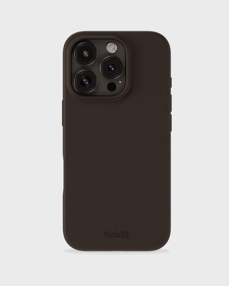 holdit holdit iPhone 16 Pro Mobilskal Silikon Chocolate