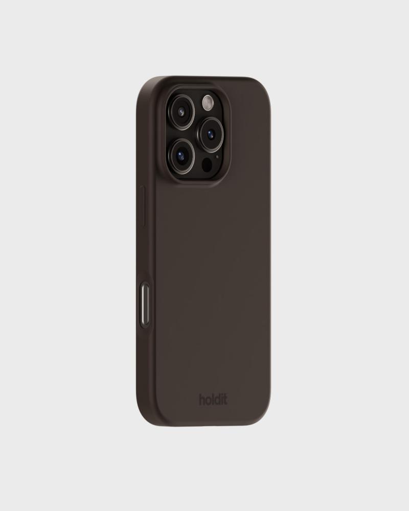 holdit holdit iPhone 16 Pro Mobilskal Silikon Chocolate