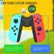 AOLION AOLION Nintendo Switch Joy-Con Charging Grip LED Svart