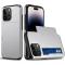  iPhone 14 Pro Max Skal Med Kortfack Silver