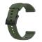  Silikon Armband För Suunto (24mm) Mörk Grön