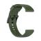  Silikon Armband För Suunto (24mm) Mörk Grön