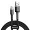 BASEUS Baseus Cafule 2m Micro USB QC3.0 Laddningskabel - Svart/Grå