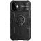 NILLKIN iPhone 12 Mini - NILLKIN CamShield Armor Ring Skal - Svart