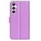  Samsung Galaxy A35 5G Fodral Läder Litchi Lila