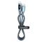 ESSAGER ESSAGER 1m 100W USB-C - USB-C LED Snabbladdning Blå