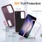  Samsung Galaxy S25 Skal Extreme Hybrid Kickstand Lila/Rosa