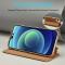 LC.IMEEKE LC.IMEEKE iPhone 14 Pro Fodral Slim Flip Brun