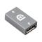  DisplayPort Hona till DisplayPort Hona Förlängning Adapter Grå