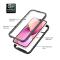  iPhone 13 Skal 360 Hybrid Defense Svart