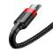 BASEUS Baseus Cafule 2m Micro USB QC3.0 Laddningskabel - Svart/Röd